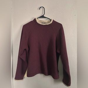 Kuhl Alf Mock Neck Fleece Sherpa Sweater